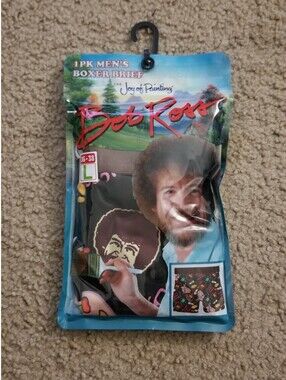 Bob Ross "The Joy of Painting" Men's Boxer Briefs